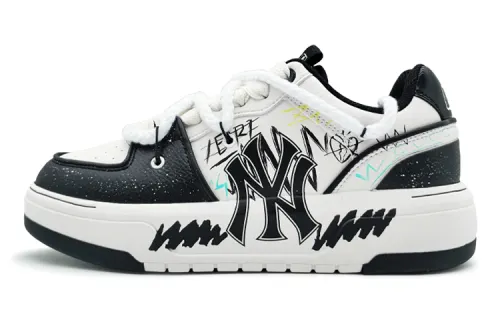 MLB Chunky Liner Low top Skateboard Shoes Unisex White