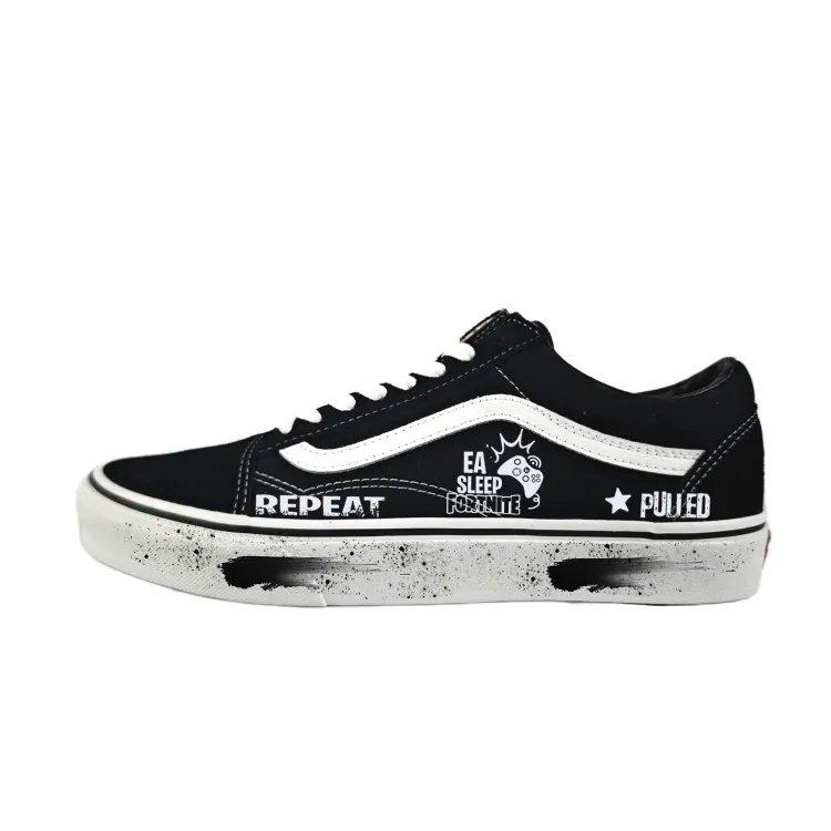 Vans Old Skool Low top Skateboard Shoes Unisex Black White