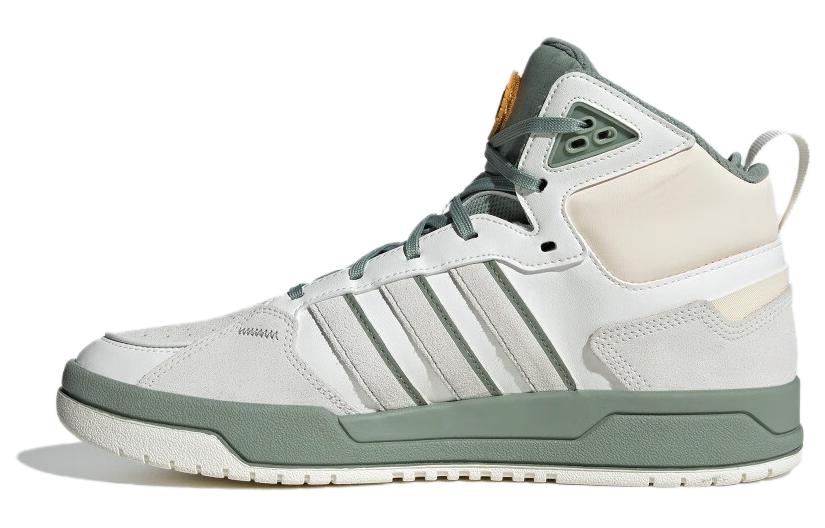 Adidas Neo 100DB Basketball Shoes 'Grey White Olive Green'