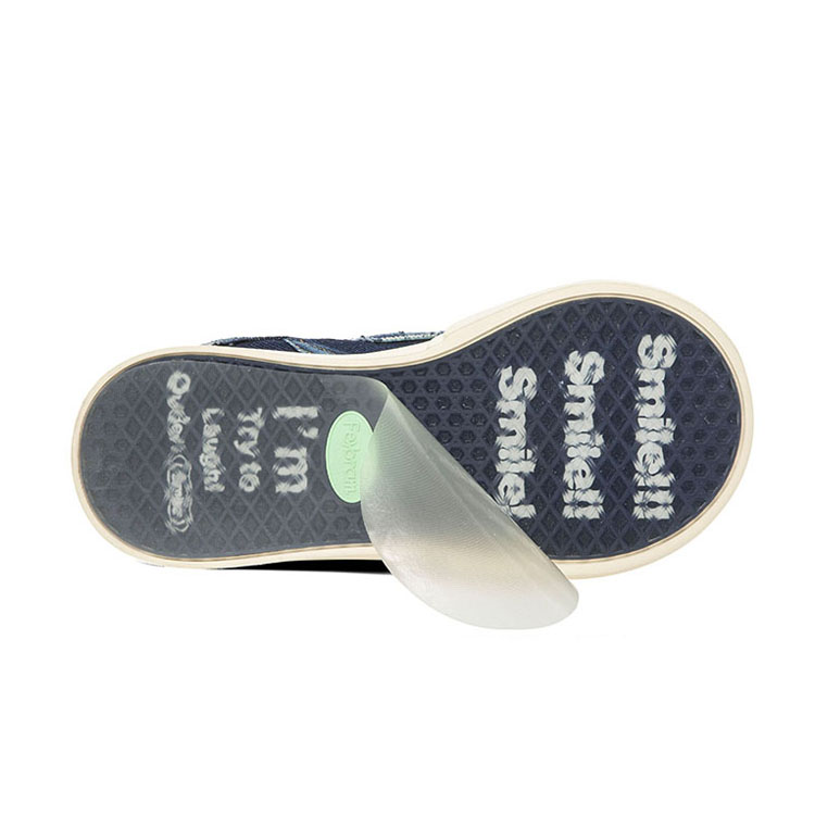 Ouder Washable Vintage Distressed Denim Low top Canvas Skateboard Shoes Unisex Blue