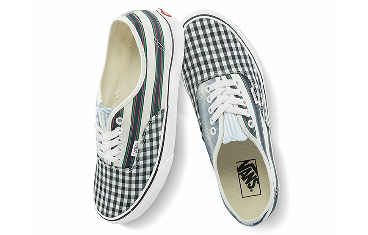 Кеды Vans Authentic (бело-черные) — фото 4