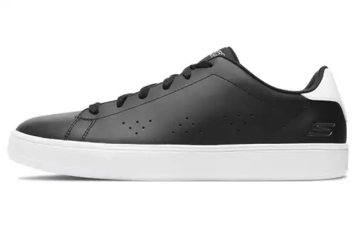 Skechers Go Vulc 2 Slip Resistant Cushioning Low top Skateboard Shoes Black White
