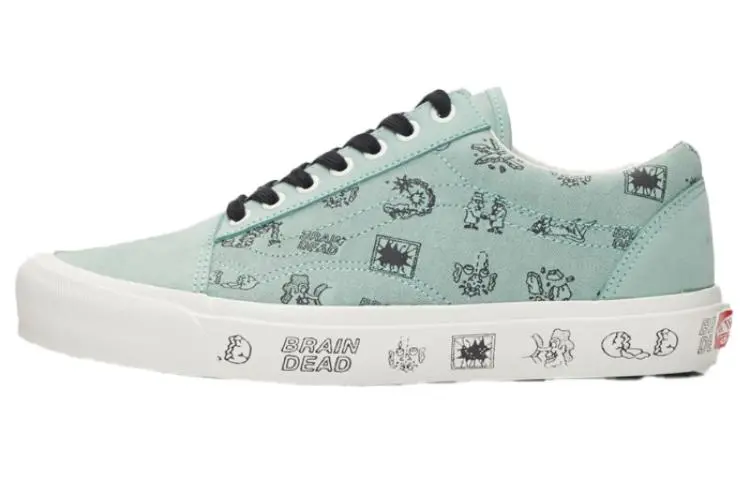 Old Skool Brain Dead x Old Skool Vans Lx 'Granite Green'