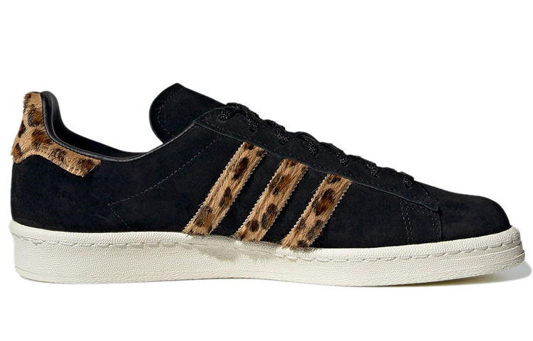 Кеды adidas originals CAMPUS 00s 80s (черно-коричневые) — Чёрный / коричневый / белый — фото 2