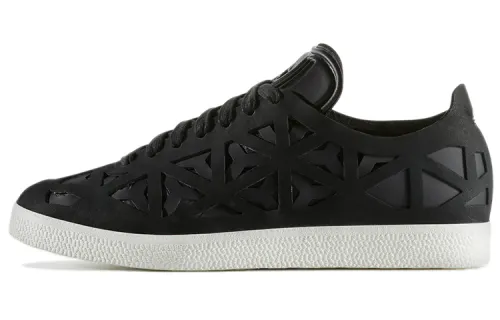 Adidas Originals Gazelle Abrasion Resistant Low top Skateboard Shoes Women's Black