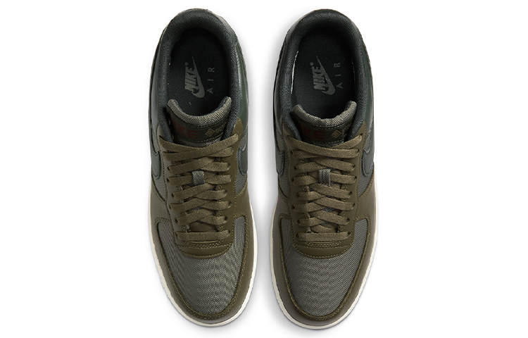 Кроссовки Nike Air Force 1 GORE-TEX (зеленыйбелый) — Зелёныйбелый — фото 4