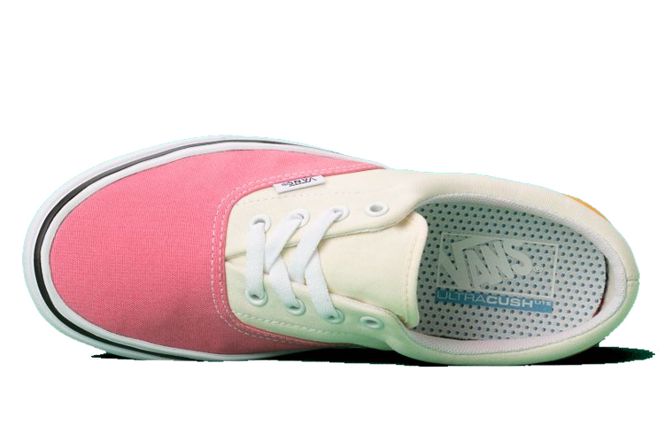 Кеды Vans Era Ua Comfycush Canvas (розово-белые) — фото 4