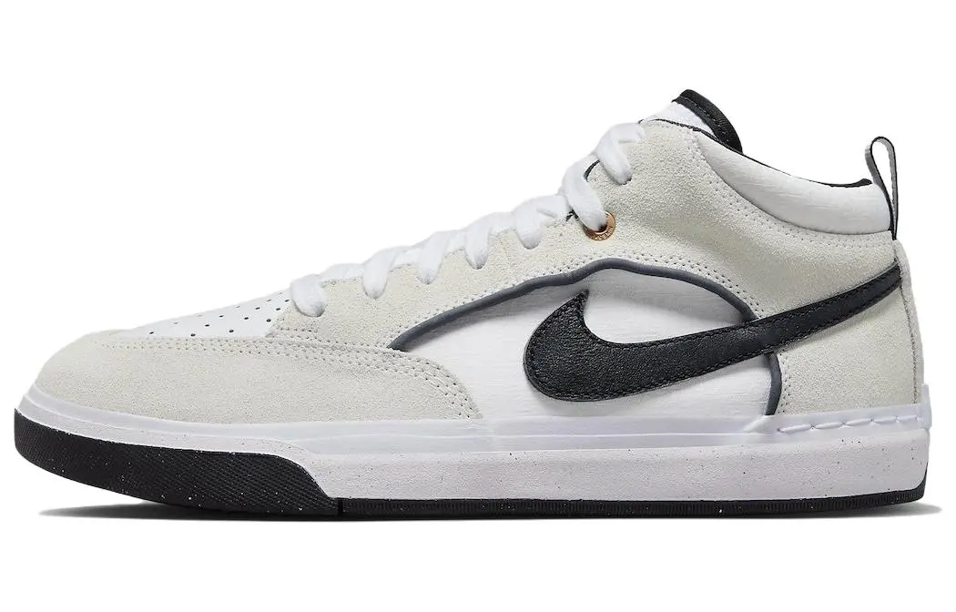 Nike Sb React Leo Baker White Black
