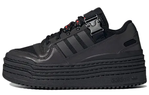 Adidas Wmns Triple Platforum Low 'Black Iridescent' Women's