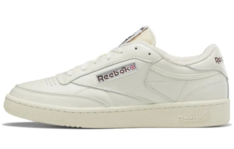 Reebok CLUB C 85 VINTAGE Low top Skateboard Shoes Unisex Beige