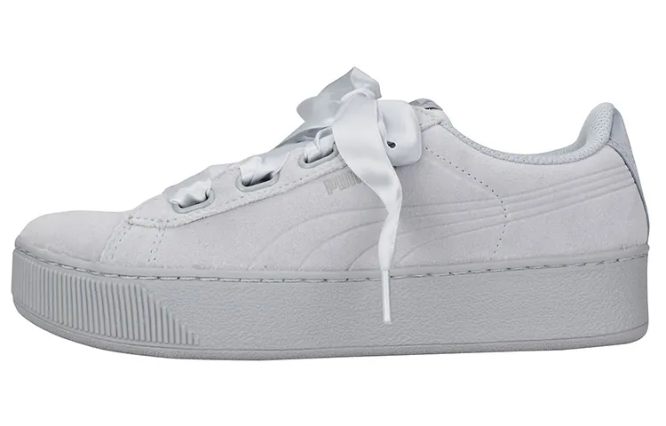 PUMA Vikky Platform Ribbon Grey/White Women's
