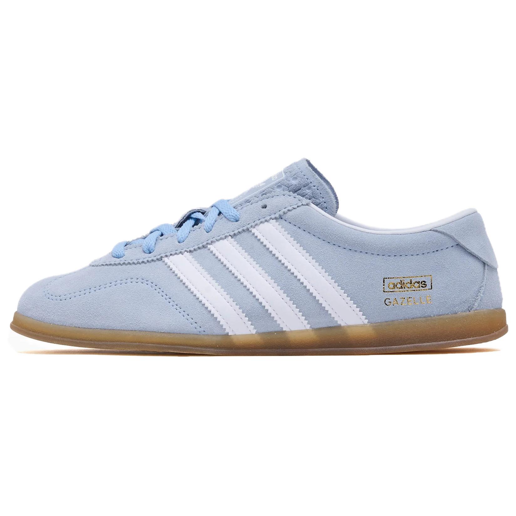 Женские кеды adidas originals GAZELLE Low Pro (синий / белый)