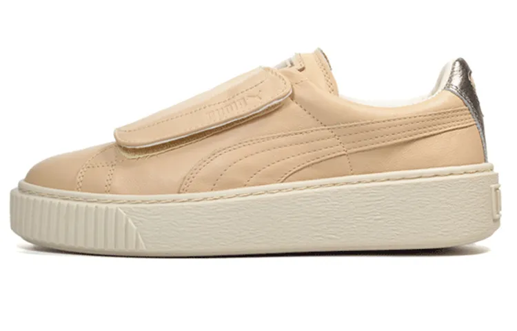 PUMA Platform Strap Up Cream Women's