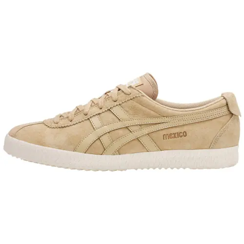 Onitsuka Tiger Delegation Mexico Comfortable Low top Skateboard Shoes Unisex Camel