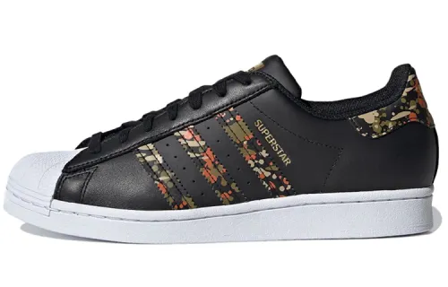 Adidas Superstar Core Black Fox Orange
