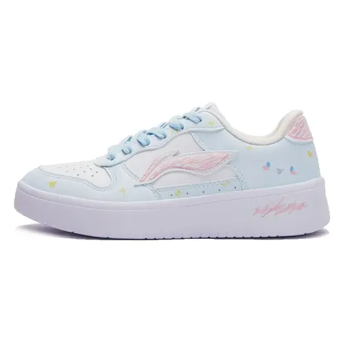Li Ning Floating Boat Synthetic Leather Slip Resistant, Abrasion Resistant, Breathable