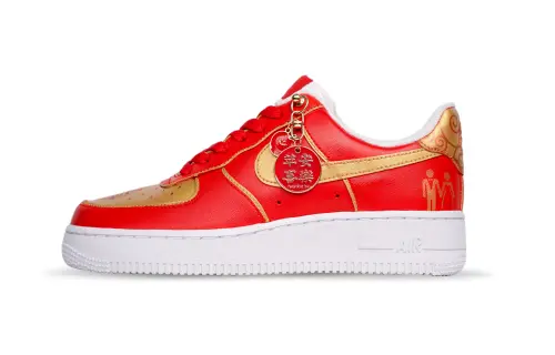 Nike Air Force 1, non-slip wear-resistant low wedding shoes, custom-made