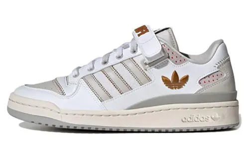 Adidas Forum Low 'White Grey Embroidered'