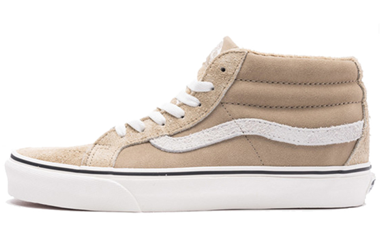 Sk8 Vans-Mid Reissue 'Hairy Suede Mix - Tan'