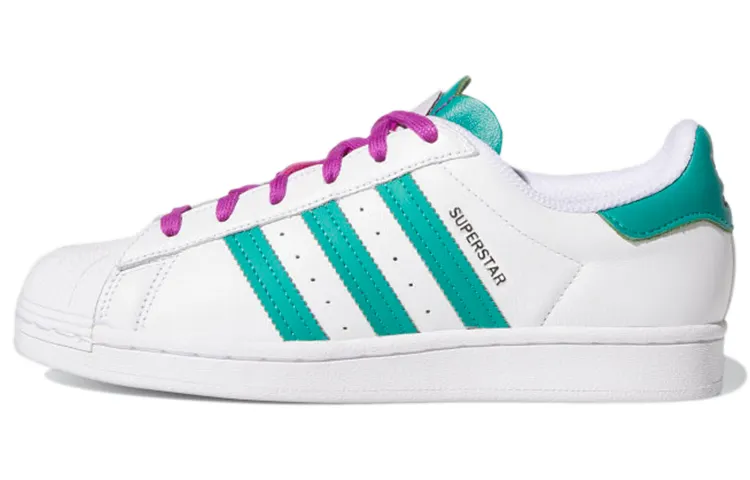Adidas Wmns Superstar 'White Glory Green' Women's