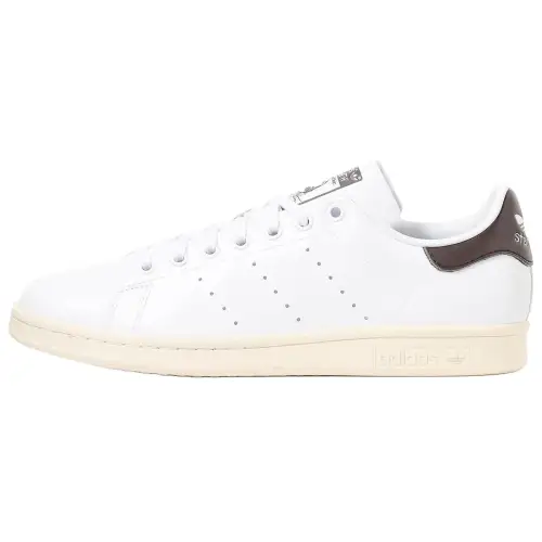 Adidas Originals Stan Smith Slip Resistant Abrasion Resistant Low top Skateboard Shoes Unisex White Brown