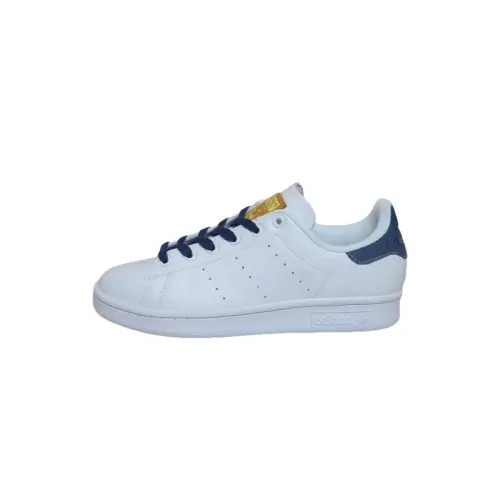 Adidas Originals Stan Smith Slip Resistant Abrasion Resistant Low top Skateboard Shoes Unisex White