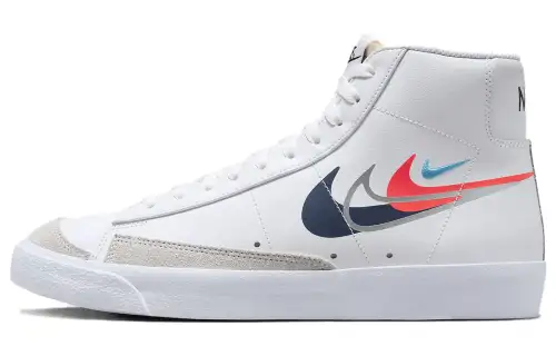 Nike Blazer Mid 77 Multi Swoosh White Multi Color