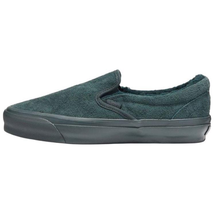 Слипоны Vans slip-on (зеленый)