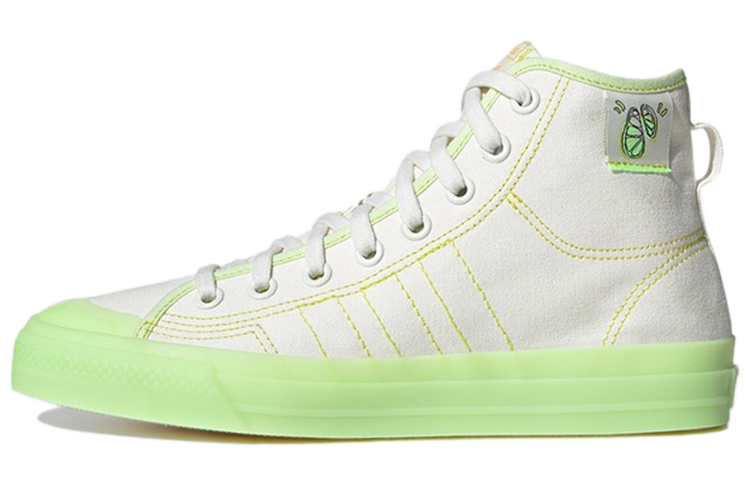 Кеды adidas Nizza Hi Rf (бежевые)