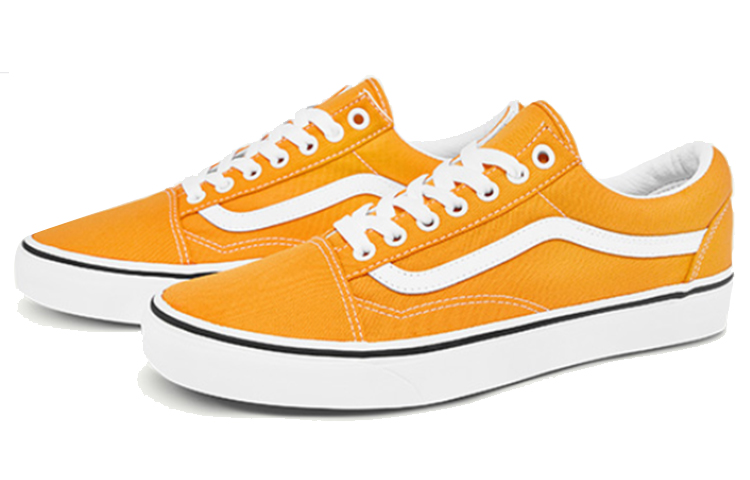 Кеды Vans Old Skool (оранжевые) — фото 3