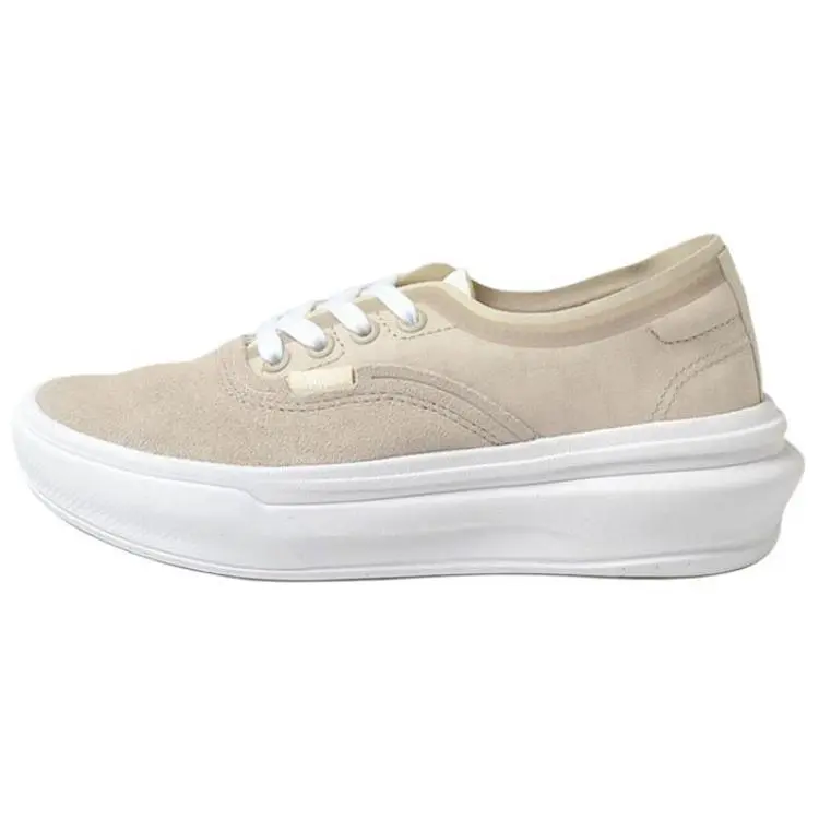 Vans Authentic Abrasion Resistant Abrasion Resistant Low top Skateboard Shoes Women's Beige