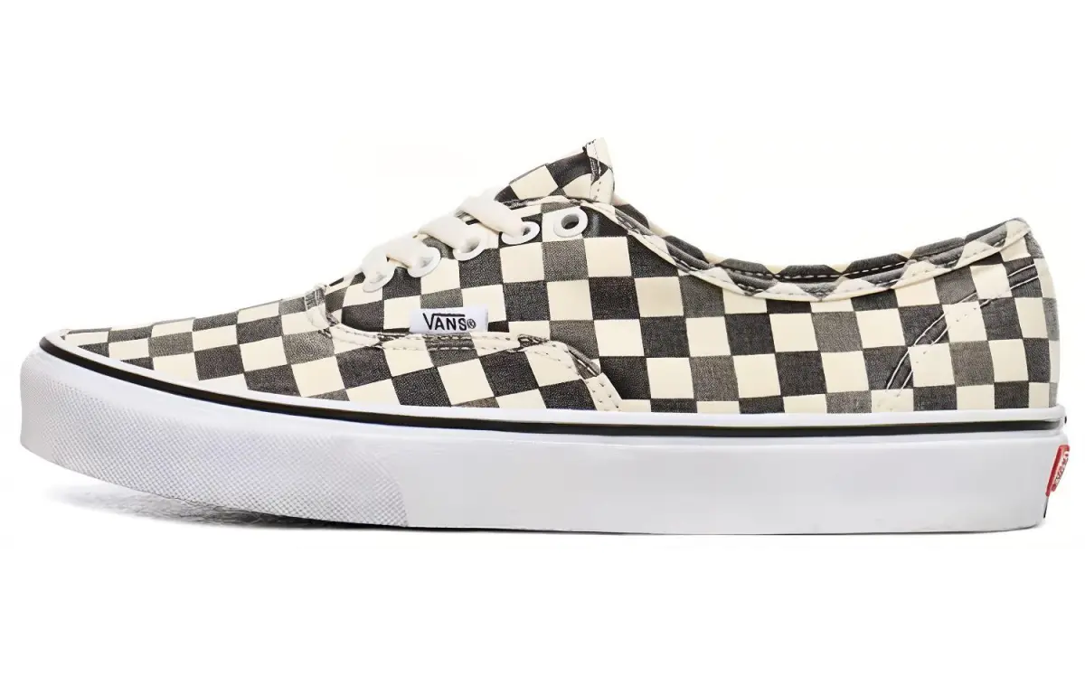 Vans Washed Authentic 'Black White'