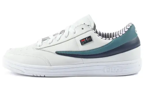 FILA Tennis 88 C Low top Skateboard Shoes Men's White Blue