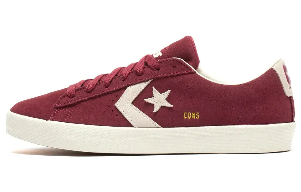 Converse Cons Pro Leather Vulc Pro Suede Low Cherry Vision