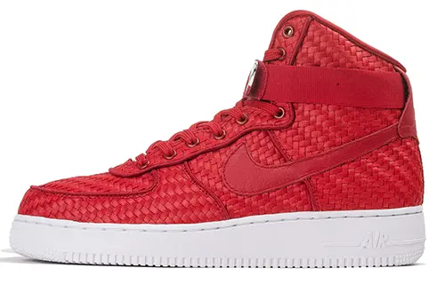Nike Air Force 1 High Woven Gym Red