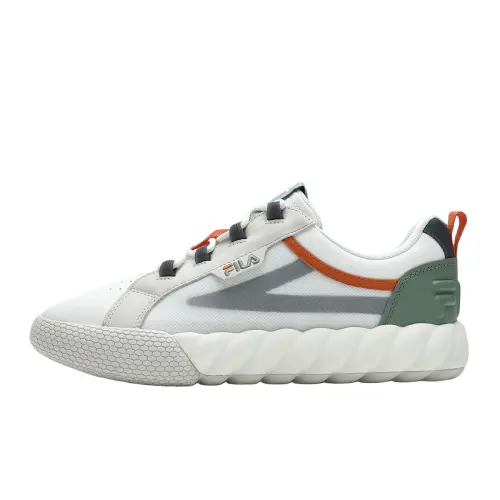 FILA Campo Low top Skateboard Shoes Men's White Green