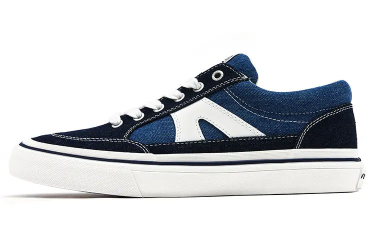 Vision Street Wear Stick Low top Skateboard Shoes Unisex Denim Blue
