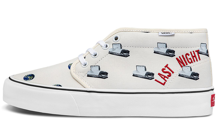 Chukka Cali Thornhill Dewitt x Vault Vans Boot Lx 'White Last Night on Earth'