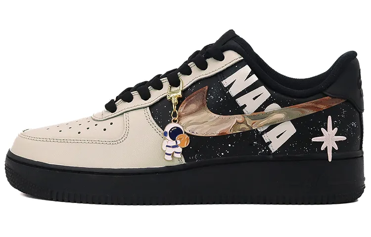 Nike Air Force 1'07 Air Force 1, Sci Fi Collection Leather Slip Resistant Abrasion Resistant