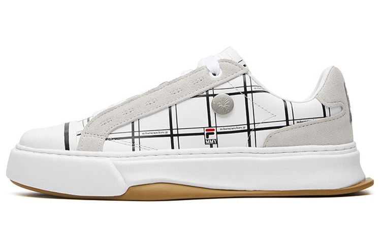 Женские кеды Fila FUSION Canvas Shoes (белые)