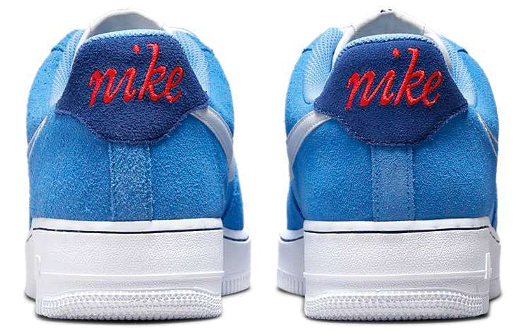 Мужские кроссовки Nike Air Force 1 07 LV8 "First Use" (голубые) — 天蓝色 — фото 5