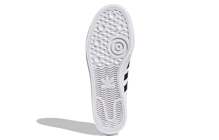 Кеды adidas originals NIZZA Collapsible Lo (бело-черный) — фото 6