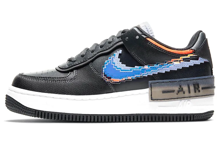 Nike Air Force 1 Low Shadow 8 Bit Black Women's