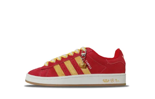 Adidas Originals CAMPUS 00s Slip Resistant Abrasion Resistant Low top Skateboard Shoes Unisex Red