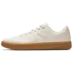 Anta Travel Slip Resistant Abrasion Resistant Low top Skateboard Shoes Men's Fish Belly White