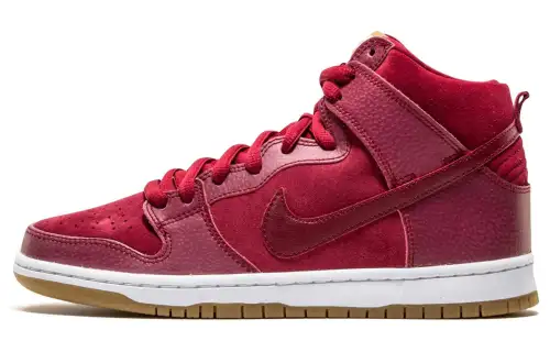Nike Sb Dunk High Team Red Filbert
