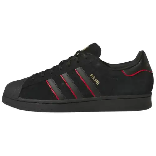 Superstar Adv Felipe Gustavo x Superstar Adv Adidas Originals 'Black Scarlet'