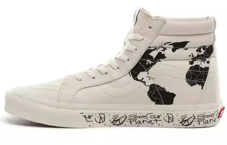 Sk8 Save Our Planet x Vans-Hi Reissue 'White Black'