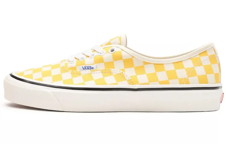Vans Authentic 44 Dx Anaheim Factory Yellow Checkerboard