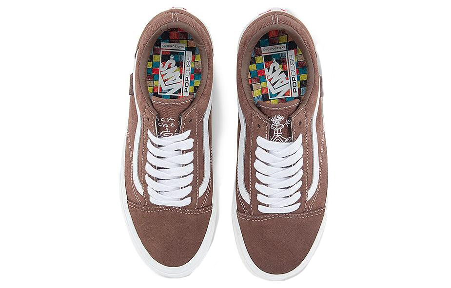 Кеды Vans Vans Skate Old Skool Nick Michel (коричневые) — фото 3